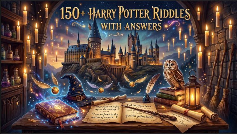 Harry Potter riddles with answers